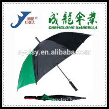 Black And Green Double Fabric Umbrella,23''*8K Golf Umbrella